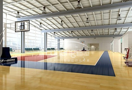 福恒篮球木地板厂家3