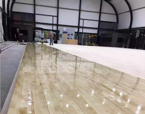 福恒运动木地板翻新