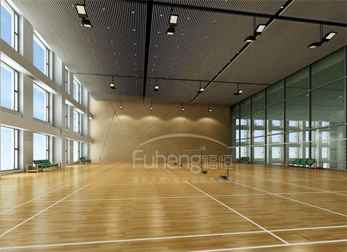 羽毛球场木地板
